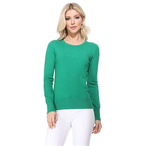 Womens Green Pullover (19) 